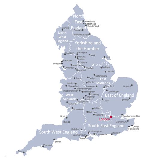 Uk Map Map Of England English Cities And Towns Map Map Of England