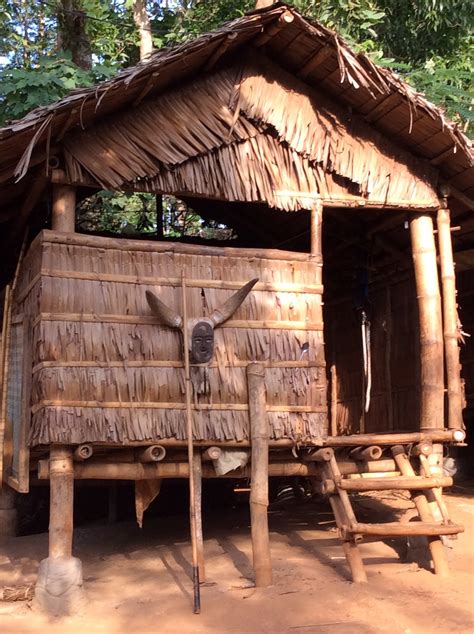Replica Of A Tribal House On Palawan Island Riset