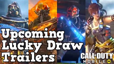Season 6 Upcoming Lucky Draw Trailers Cod Mobile Codm Youtube