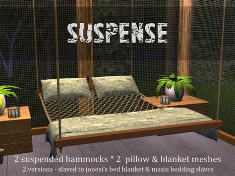 Mod The Sims Suspense Suspended Hammocks