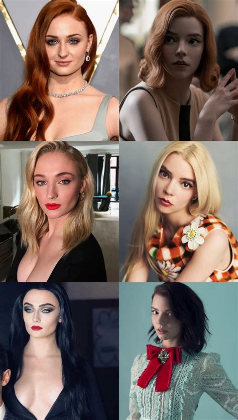 Sophie Turner Vs Anya Taylor Joy Ass To Mouth Fuck 1 In The Ass