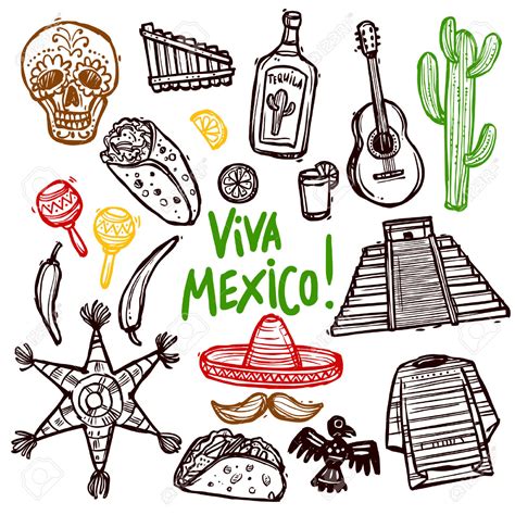 charleselenadesign: Mexican Food Drawing