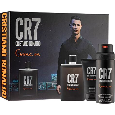 Buy Cristiano Ronaldo Cr7 Game On Eau De Toilette 100ml 3 Piece Set