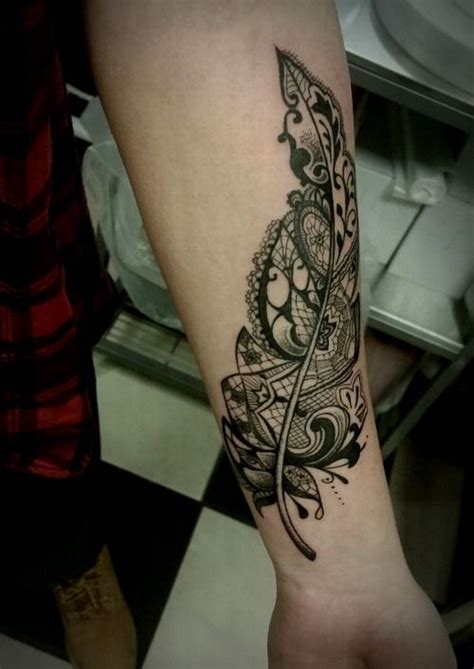 30 Lace Tattoo Designs For Women For Creative Juice