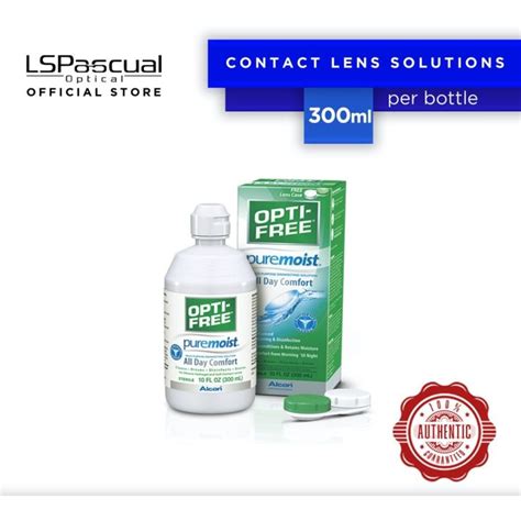 Opti Free Puremoist Contact Lens Solution Expiry 102023 90ml 102024