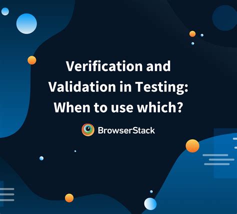 Verification And Validation In Software Testing Browserstack