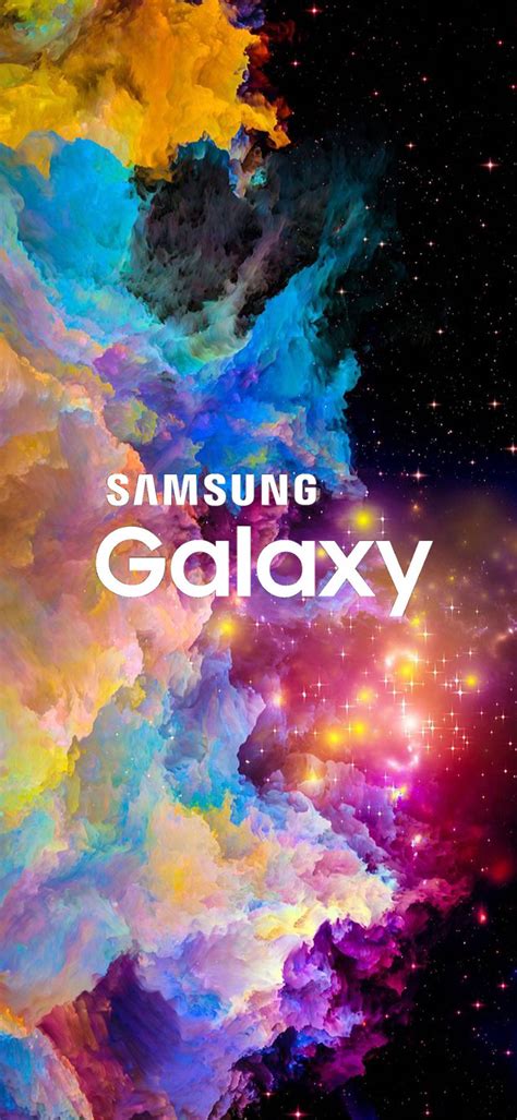 Download Samsung Galaxy Colorful Nebula Wallpaper