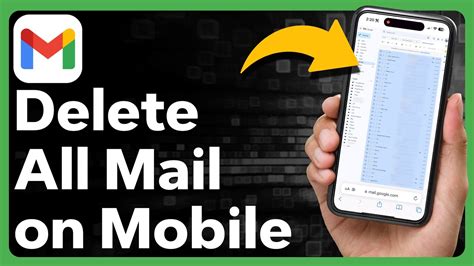 How To Delete All Gmail Emails On Iphone Youtube