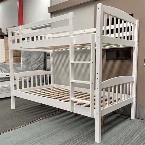 Furniture Place Nz Miki King Single Higher Bunk Bed Solid Hardwood