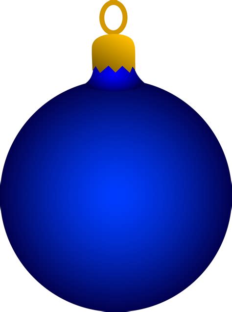 Blue Christmas Decorations Clipart Best