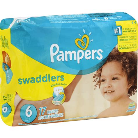 Pampers Swaddlers Diapers Size 6 35 Lb Sesame Street Jumbo