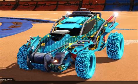 Rocket League Lime Outlaw Gxt Design With Lime Mainframe And Lime