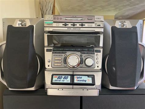 Free To A Good Home Sony Hcd Mdx10 165w Stereo System Cd Minidisc