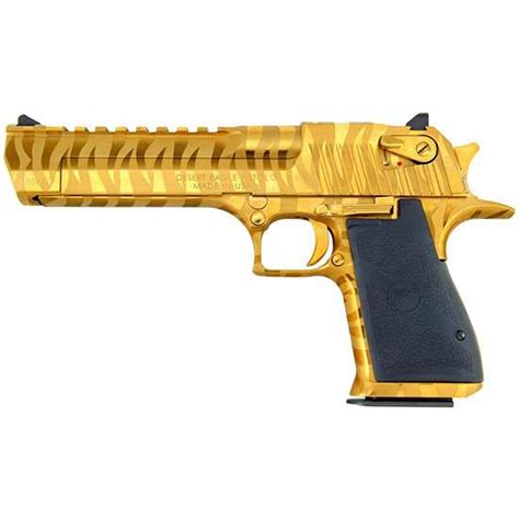 Desert Eagle Pistol Mag In Rd Titanium Gold Tiger Stripe