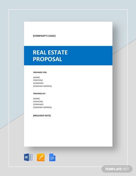 13 Free Real Estate Proposal Templates