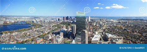 Boston Skyline Panorama Stock Photo Image Of Cityscape 6767292
