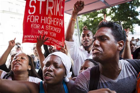 Largest Fast Food Strike Ever Today 58 Cities Will Be Affected