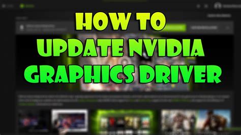 Check nvidia driver version in windows device manager. How to Update nVidia Graphics Driver (Through GeForce ...