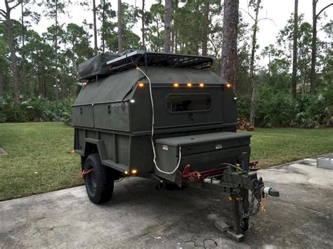 The drifter trailer is perfect for camping and exploring vacation rentals available off road teardrop trailer. Cool 40+ Stunning Diy Camper Trailer Designhttps ...