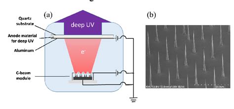 Figure 1 From Deep Uv Light Source With Cnt Cold Cathode Electron Beam
