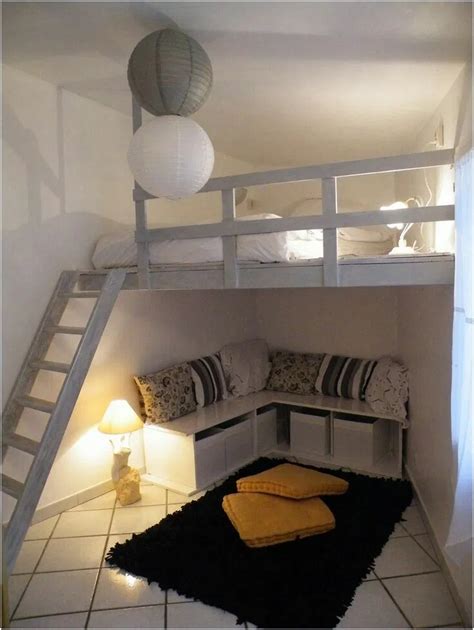 Loft Bed Ideas 1 In 2020 Loft Room Small Bedroom Stylish Bedroom
