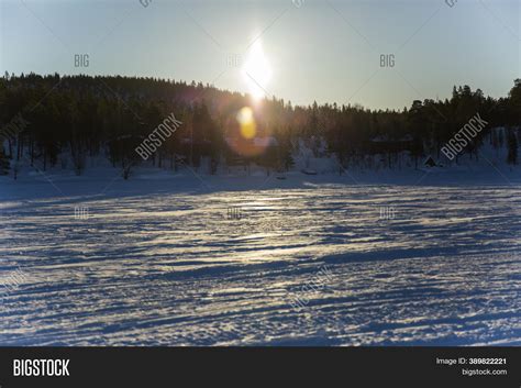 Winter Inari Lake Image And Photo Free Trial Bigstock