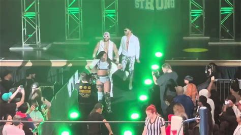 Trish Adora Entrance Battle In The Valley 2024 Womens Wrestling