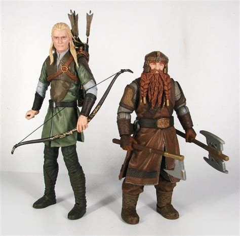 Diamond Select Toys Lord Of The Rings Select Series 1 Legolas And Gimli