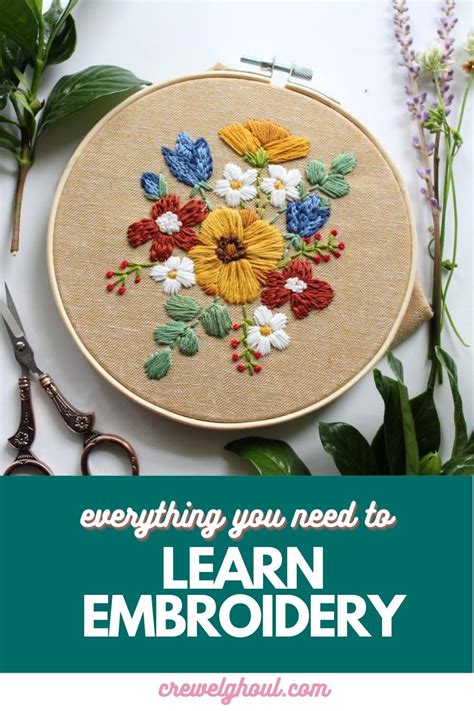 How To Embroider The Ultimate Beginners Guide Embroidery For