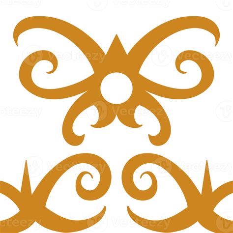 Batik Borneo Vector Png Vector Psd And Clipart With T