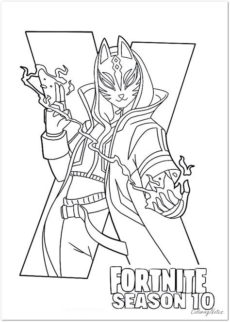 Fortnite ragnarok visit far north south east west fortnite coloring page. 18 Free Printable Fortnite Coloring Pages | Season 10 ...
