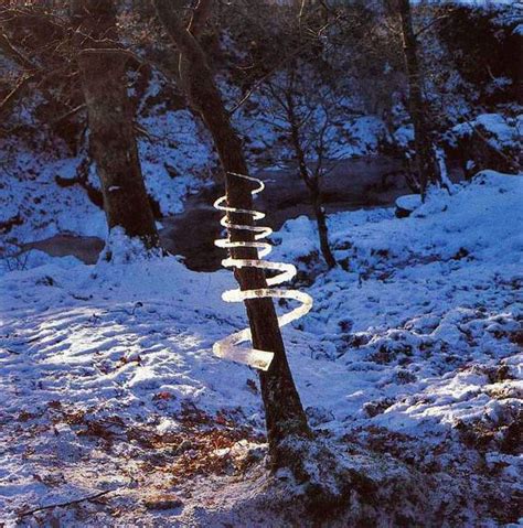 Ice Spiral By Andy Goldsworthy Andy Goldsworthy Land Art Environmental Art