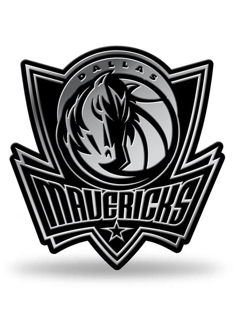 Dallas Mavericks Plastic Team Logo Car Emblem Blue 7141726 In 2021