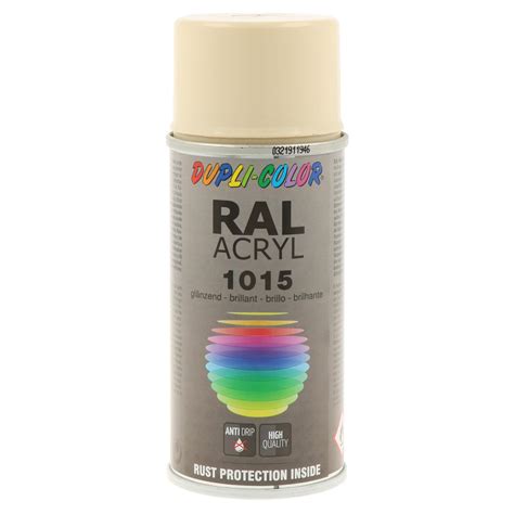 Spray RalAcryl Bege Brilho Ral 1015 150 Ml Atwoo Car Cosmetics