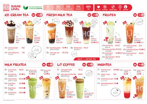 Bubble Tea Intel Liho Singapore Menu 2021 Alexis Blogs