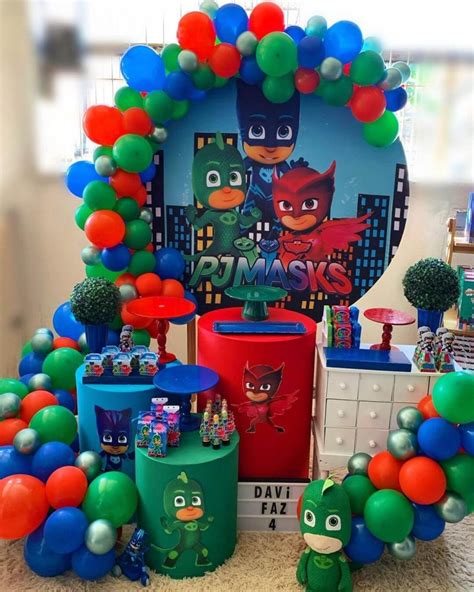 30 Awesome Pj Masks Birthday Party Ideas October 2022