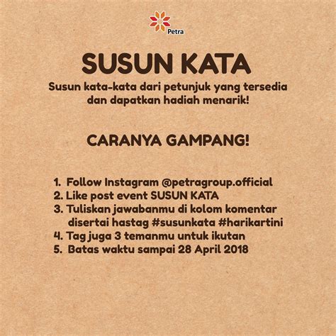 .dengan subscribe kalian sudah mensupport saya dan saya akan membuat vidio yang menarik untuk anda.dan jangan lupa komentar semua komentar akan saya baca dan jawab di konten selanjut. Kata Kata Yang Menarik Untuk Memenangkan Giveaway