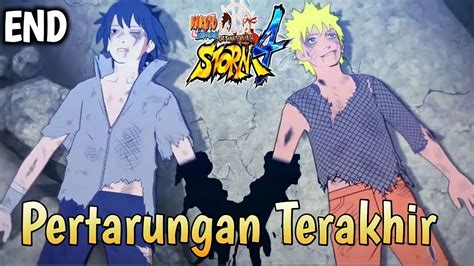Akhir Dari Pertarungan Naruto Vs Sasuke Naruto Shippuden Ultimate Ninja Strom Youtube