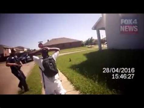 Leaked Video Shows Balch Springs Texas Officer Us Youtube