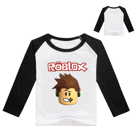 2019 2017 Autumn Long Sleeve T Shirt For Girls Roblox