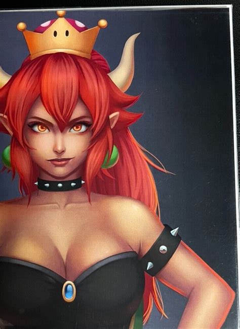 M House Bowsette Carlos Vass Virgin Melindas Comics Super Mario Bros