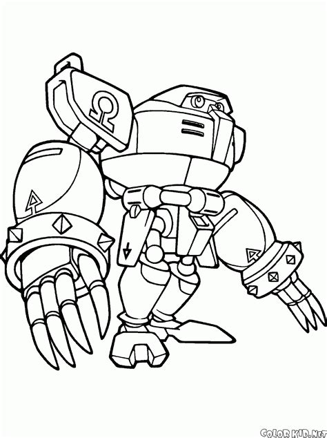 Download and print these metal sonic coloring pages for free. Coloring page - Metal Sonic