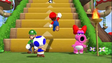 Mario Party 9 Fun Games Yoshi Vs Mario Vs Luigi Vs Birdo Youtube