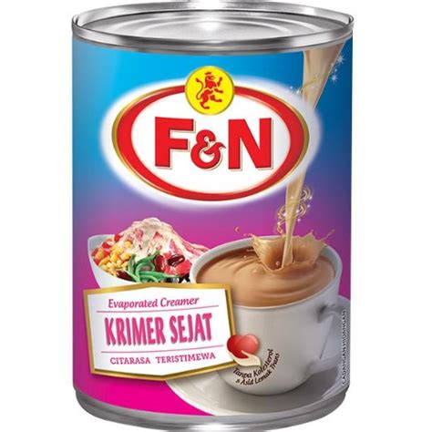 Mudah rupanya nak buat susu pekat. F&N Evaporated Creamer/ Krimer Sejat 390g (Susu Cair ...