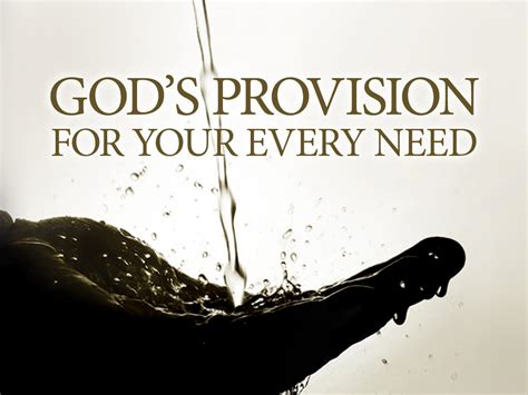 46 Inspiring Gods Provision Quotes To Empower Your Faith