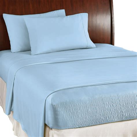 Bed Tite Soft Microfiber Sheet Set Includes Flat Sheet Fitted Sheet
