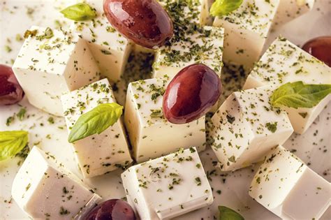 Simple Marinated Greek Cheese