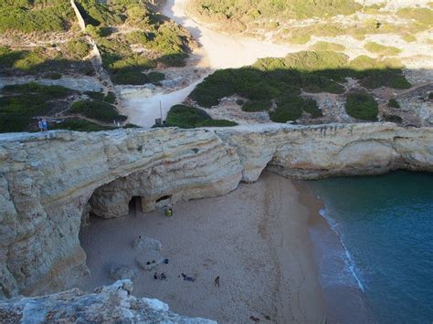 praia de carvalho lagoa portugal algarve coastline river outdoor lush water pond the