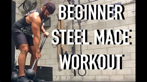 Beginner Steel Mace Workout With Coach Vaughn Youtube