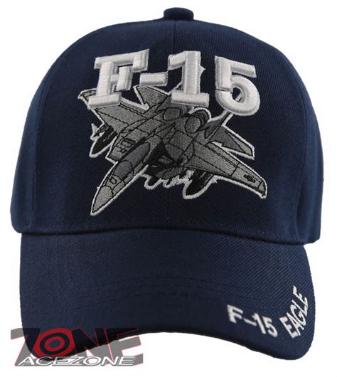 New Us Military Aircraft F 15 Eagle Cap Hat Navy